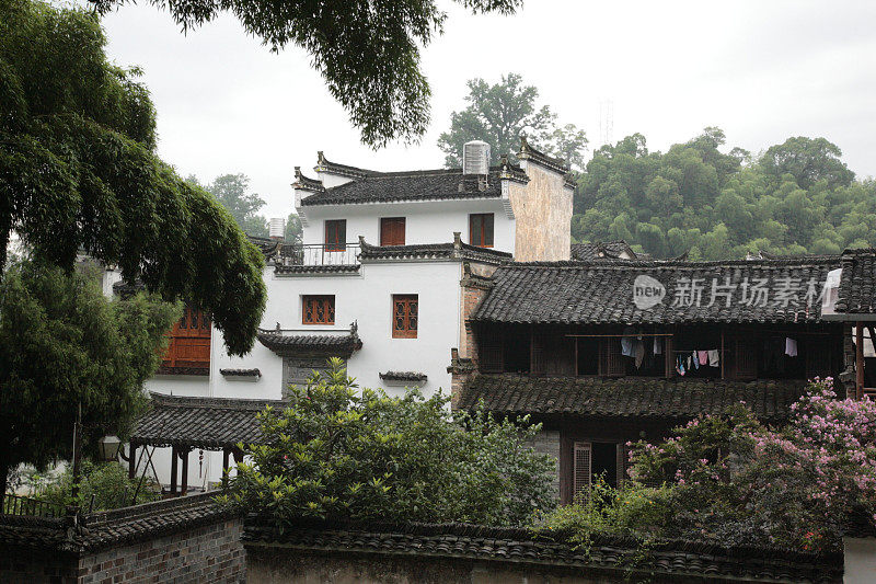 Chinese Ancient Village LiKeng (婺源.李坑) in Wuyuan county, China